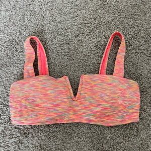 Aerie Multicolor Bikini Top